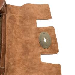 Pre Owned Mulberry Brown Leather Bayswater Satchel