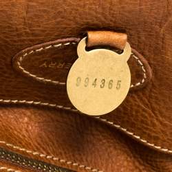 Pre Owned Mulberry Brown Leather Bayswater Satchel