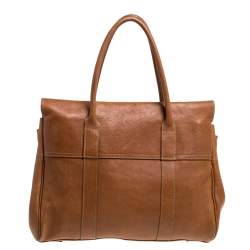 Pre Owned Mulberry Brown Leather Bayswater Satchel