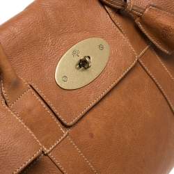 Pre Owned Mulberry Brown Leather Bayswater Satchel