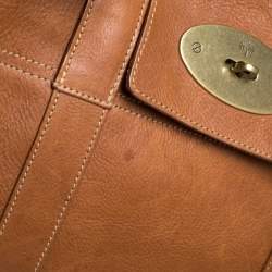 Pre Owned Mulberry Brown Leather Bayswater Satchel
