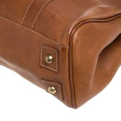 Pre Owned Mulberry Brown Leather Bayswater Satchel