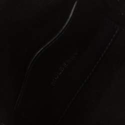 Pre Owned Mulberry Navy Blue Suede Mini Lily Crossbody Bag