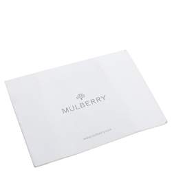 Pre Owned Mulberry Dark Beige Leather Daria Shoulder Bag