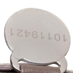 Pre Owned Mulberry Dark Beige Leather Daria Shoulder Bag