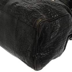 Pre Owned Mulberry Blue Holographic Leather Oversized Alexa Satchel