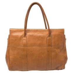 Pre Owned Mulberry Tan Leather Bayswater Satchel