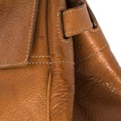 Pre Owned Mulberry Tan Leather Bayswater Satchel