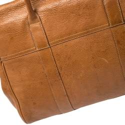 Pre Owned Mulberry Tan Leather Bayswater Satchel