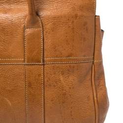 Pre Owned Mulberry Tan Leather Bayswater Satchel