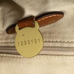 Pre Owned Mulberry Two Tone Brown Soft Leather Mitzy Tote