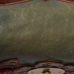 Pre Owned Mulberry Multicolor Leather Bayswater Satchel