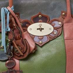 Pre Owned Mulberry Multicolor Leather Bayswater Satchel