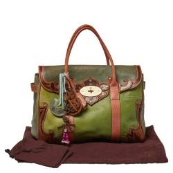 Pre Owned Mulberry Multicolor Leather Bayswater Satchel
