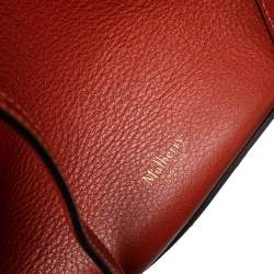 Mulberry Red Leather Tyndale Bucket Bag