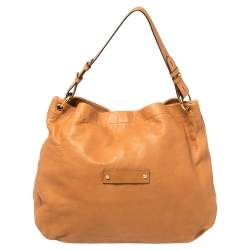 Pre Owned Mulberry Tan Soft Leather Buckle Pocket Hobo