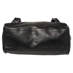 Pre Owned Mulberry Black Leather Oversized Alexa Satchel