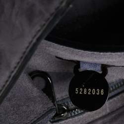 Pre Owned Mulberry Grey Leather Bayswater Satchel