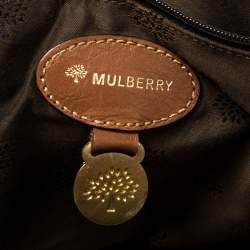 Pre Owned Mulberry Brown Leather Alexa Satchel