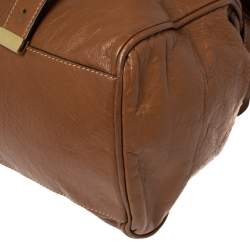 Pre Owned Mulberry Brown Leather Alexa Satchel