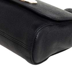 Pre Owned Mulberry Black Leather Lily Shoulder Bag