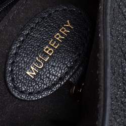 Pre Owned Mulberry Black Leather Lily Shoulder Bag