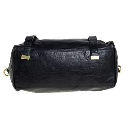 Pre Owned Mulberry Black Leather Alexa Satchel