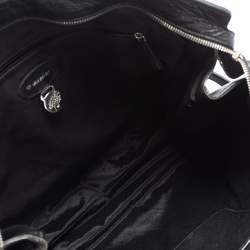 Pre Owned Mulberry Black Leather Maggie Tote