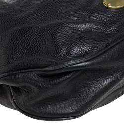 Mulberry Black/Brown Pebbled Leather Medium Mitzy Messenger Bag
