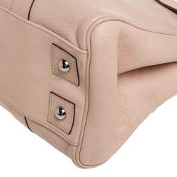 Pre Owned Mulberry Beige Leather Bayswater Satchel