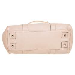 Pre Owned Mulberry Beige Leather Bayswater Satchel