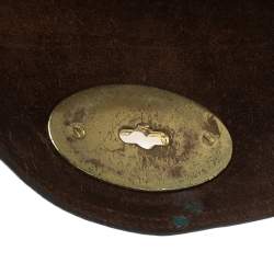 Pre Owned Mulberry Brown Leather Alexa Satchel