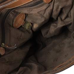 Pre Owned Mulberry Brown Leather Alexa Satchel