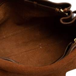 Pre Owned حقيبة ساتشيل مالبري بايزووتر جلد بنية صغيرة 