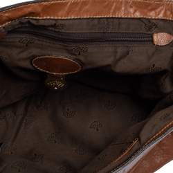 Pre Owned Mulberry Brown Leather Alexa Satchel