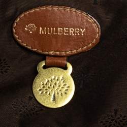 Pre Owned Mulberry Brown Leather Alexa Satchel