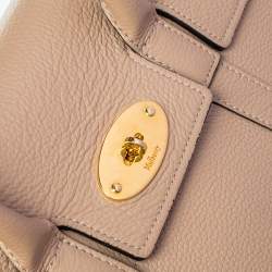 Pre Owned Mulberry Beige Leather Bayswater Satchel
