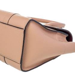 Pre Owned Mulberry Beige Leather Bayswater Satchel