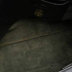 Pre Owned Mulberry Black Pebbled Leather Bayswater Satchel