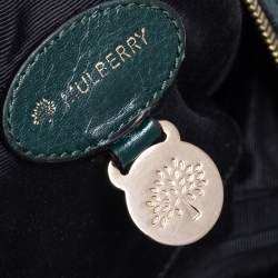 Pre Owned Mulberry Green Leather Daria Hobo