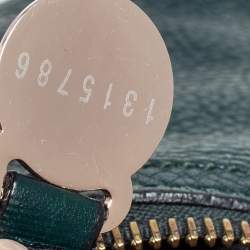 Pre Owned Mulberry Green Leather Daria Hobo