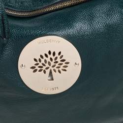 Pre Owned Mulberry Green Leather Daria Hobo