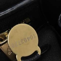 Pre Owned Mulberry Black Leather Bayswater Satchel