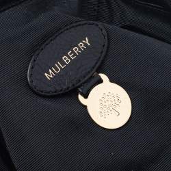 Pre Owned Mulberry Black Leather Medium Soft Spongy Daria Hobo