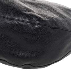 Pre Owned Mulberry Black Leather Medium Soft Spongy Daria Hobo