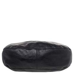 Pre Owned Mulberry Black Leather Medium Soft Spongy Daria Hobo