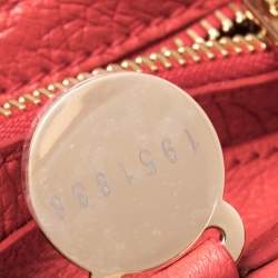 Pre Owned Mulberry Pink Ostrich Bayswater Satchel