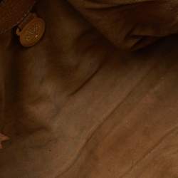 Pre Owned Mulberry Tan Leather Medium Lily Shoulder Bag