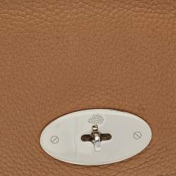 Pre Owned Mulberry Tan Leather Medium Lily Shoulder Bag