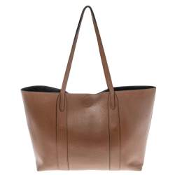Pre Owned Mulberry Brown Leather Bayswater Tote